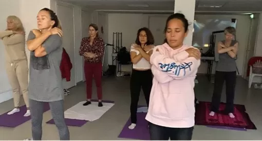 séance de sophrologie en groupe à Antibes