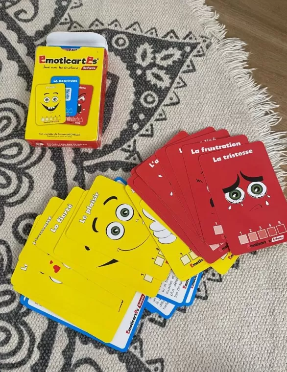 émoticartes pour aider les enfants avec leurs émotions